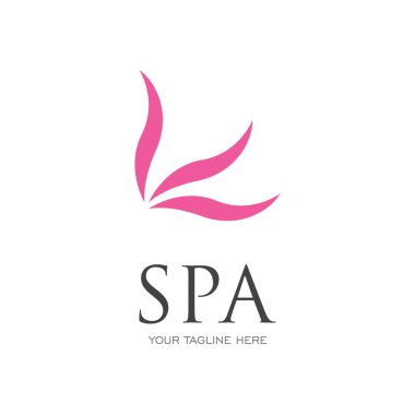 spa logo vektör çizim şablonu