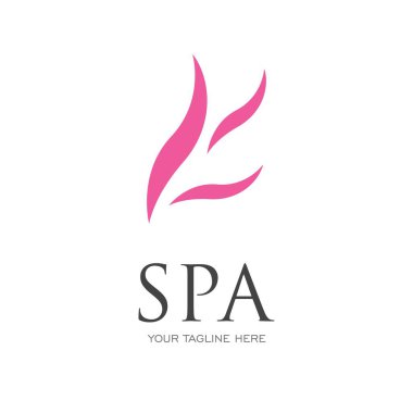 spa logo vektör çizim şablonu