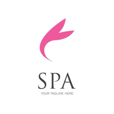 spa logo vektör çizim şablonu