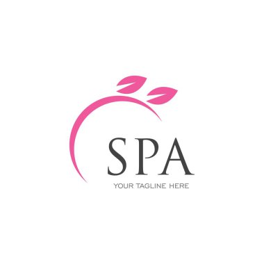 spa logo vektör çizim şablonu