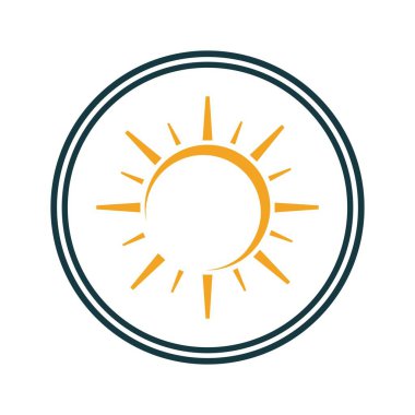 Yıldırım logosu çizimi tasarımı