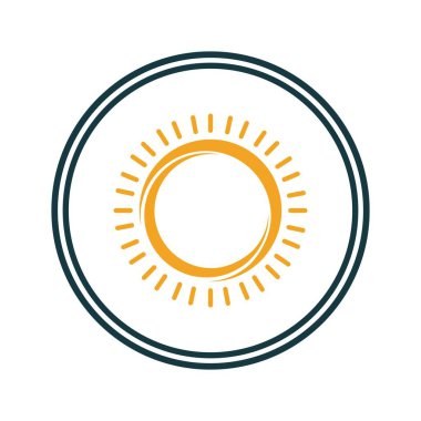 Yıldırım logosu çizimi tasarımı