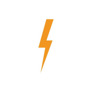 Yıldırım logosu çizimi tasarımı