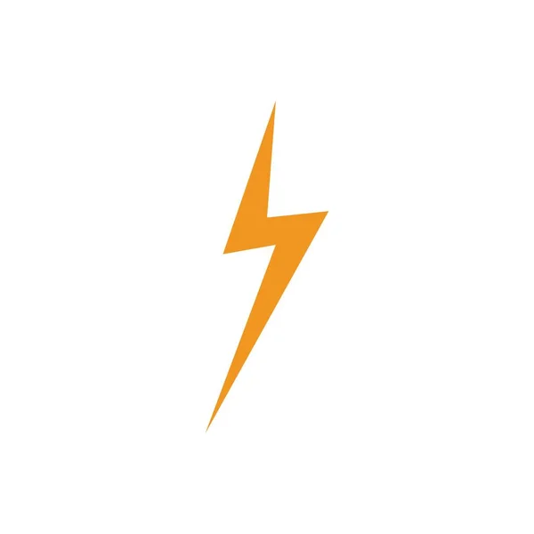 Thunderbolt Logo Illustration Design — Stockvektor