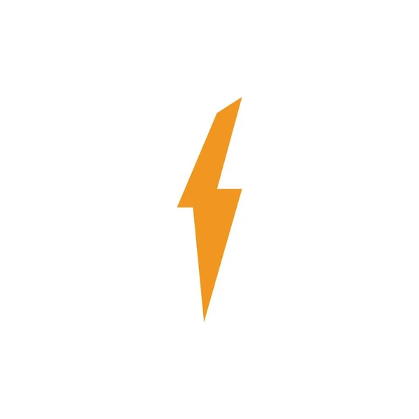 Thunderbolt Logo Illustratie Ontwerp — Stockvector