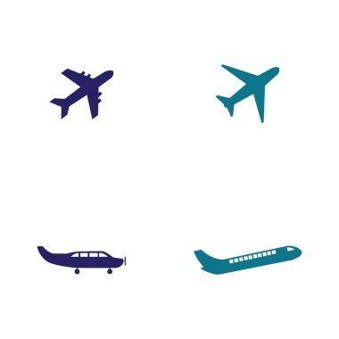 uçak logo resimleme tasarımı