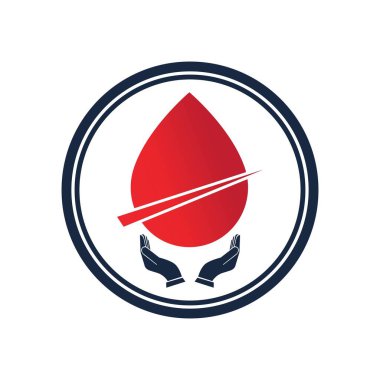 Köprü logosu çizim şablonu