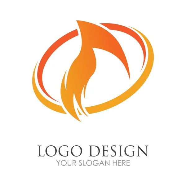 Brand Logo Illustratie Ontwerp — Stockvector