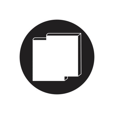 Dijital kitap logo teknolojisi vektör ikonu tasarımı