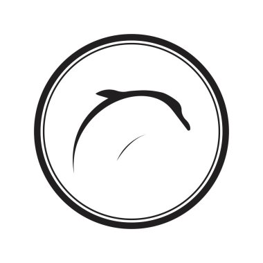 İllüstrasyon Yunus Logo Vektörü tasarım şablonu