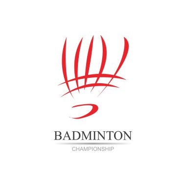 Profesyonel Badminton Spor Takımı Şampiyonası Logosu