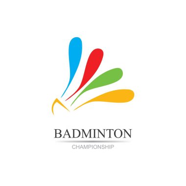 Profesyonel Badminton Spor Takımı Şampiyonası Logosu