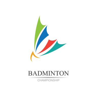 Profesyonel Badminton Spor Takımı Şampiyonası Logosu