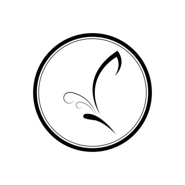 Kelebek günlük çizimi tasarım şablonu            