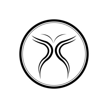 Kelebek logosu çizimi