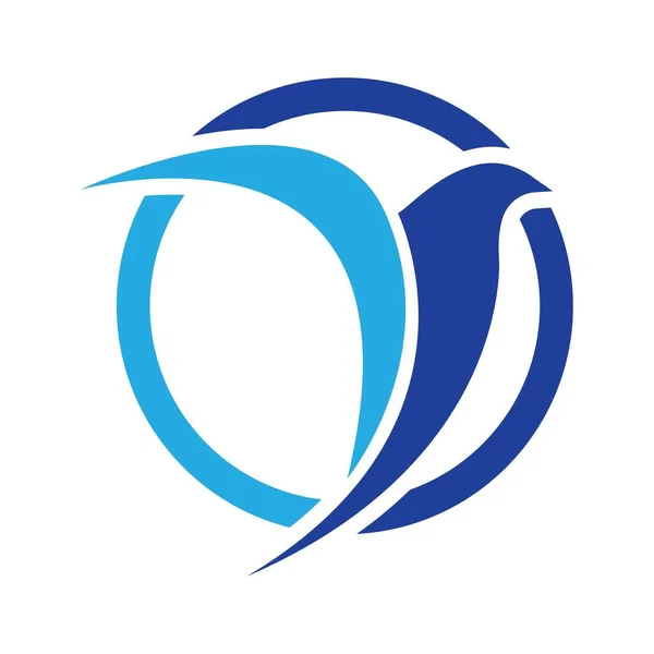 Ökologie Logo Illustration Design Vorlage — Stockvektor