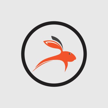 Tavşan vektör resimleme tasarımı