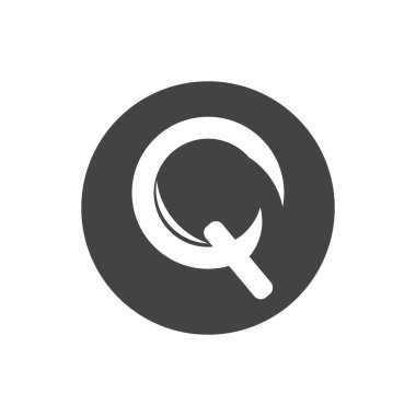 Harf Q Business soyut birlik vektör logosu tasarım şablonu