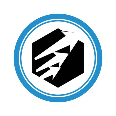 finanse logo vektör illüstrasyonu