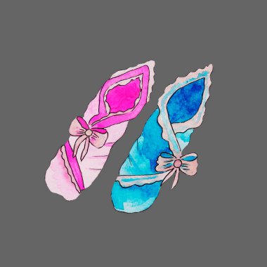 Taburcu için zarf, bebek bezi, beşik, bir erkek ya da kız için fiyonk, mavi ya da pembe renk, bir çocuğun doğumu mucizesini bekleyen bir bebek için. Aşk ve mutluluk dolu.