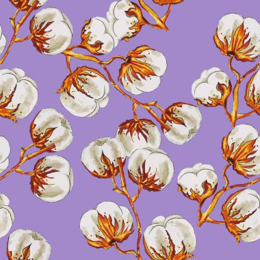 Pamuk, doğal kumaş ve kotların yapıldığı çiçek ve pamuk yağı kullanışlı, güzel bir çiçektir.