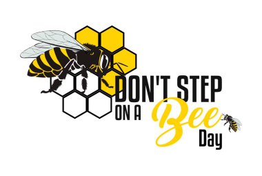 Arı Gününe Basma, arkaplan şablonu tatil konsepti