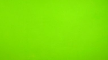 El çırpma tahtasıyla el çırp. Film ya da televizyon yapımında sahnenin başlangıcı. Yeşil ekran. Krom anahtar. Yakın plan..