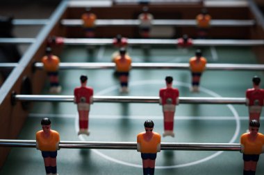 Langırt masası futbolu, spor takımı futbol maçı..