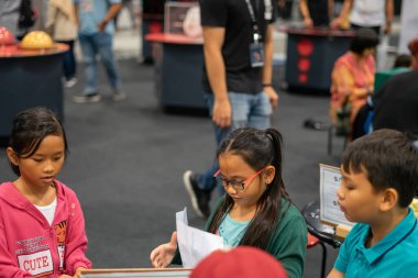 Kuala Lumpur, Malezya - 14 Eylül 2019: Malezya Uluslararası Ticaret ve Sergi Merkezi 'nde (Mitec).