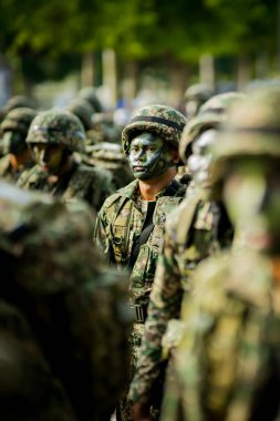 Putrajaya, Malezya - 31 Ağustos 2019: Dataran Putrajaya 'da 62. Malezya Bağımsızlık Günü sırasında.