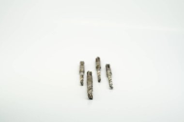 Beyaz arka plan üzerinde izole farklı tatbikatlar kümesi