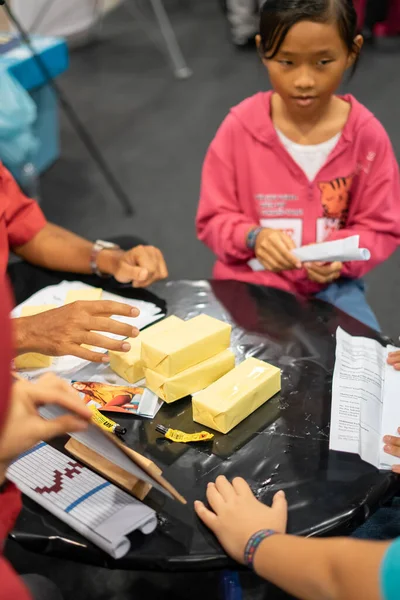 Kuala Lumpur, Malezya - 14 Eylül 2019: Malezya Uluslararası Ticaret ve Sergi Merkezi 'nde (Mitec).