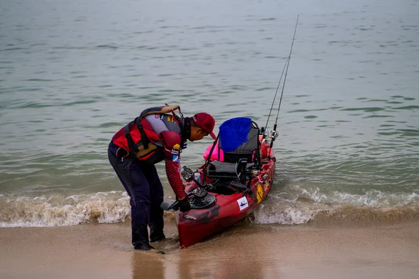 Lumut Perak Malaisie Septembre 2019 Les Gens Font Kayak Dans — Photo