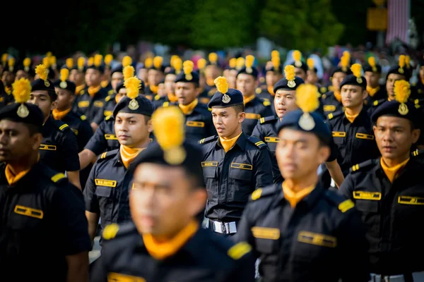 Putrajaya, Malezya - 31 Ağustos 2019: Dataran Putrajaya 'da 62. Malezya Bağımsızlık Günü sırasında.