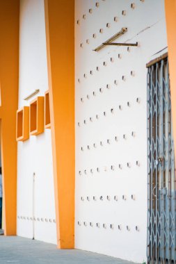 Bir tomurcuklanmanın vintage dış kaplama.