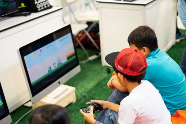 Kuala Lumpur, Malezya - 14 Eylül 2019: Malezya Uluslararası Ticaret ve Sergi Merkezi 'nde (Mitec).