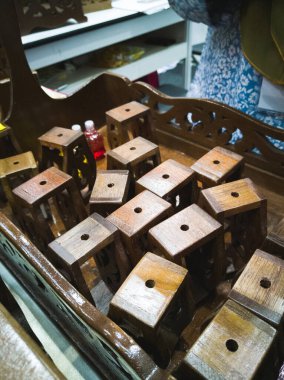 Serdang, Malezya - 30 Ağustos 2019: Maeps 'te Minggu Usahawan Nasional 2019' a katılan insanlar Bu karnaval Malezya yerlilerinin ürünlerini sergilemek ve pazarlamak için.