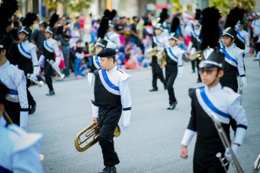 Putrajaya, Malezya - 31 Ağustos 2019: Dataran Putrajaya 'da 62. Malezya Bağımsızlık Günü sırasında.
