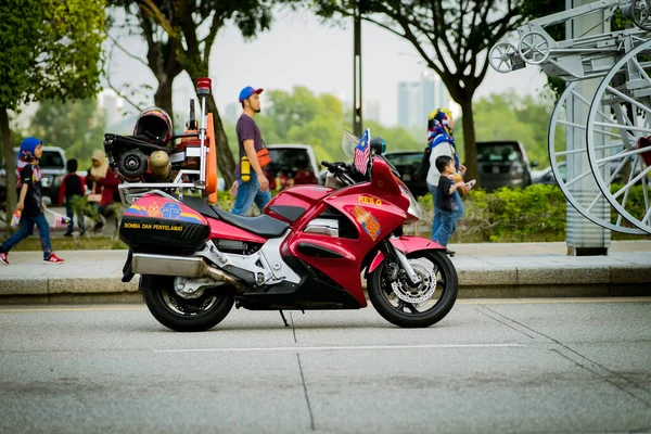 Putrajaya Malaysia Agustus 2019 Remaja Yang Merayakan Hari Kemerdekaan Malaysia — Stok Foto