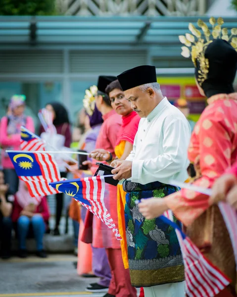 Putrajaya Malezja Sierpnia 2019 Podczas Dnia Niepodległości Malezji Dataran Putrajaya — Zdjęcie stockowe