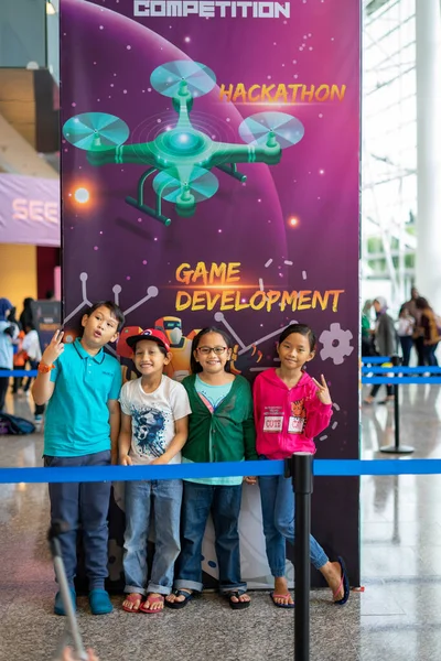 Kuala Lumpur Malajsie Září 2019 Happy Kids Malajsian Digital Fair — Stock fotografie