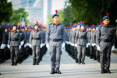 Putrajaya, Malezya - 31 Ağustos 2019: Dataran Putrajaya 'da 62. Malezya Bağımsızlık Günü sırasında.