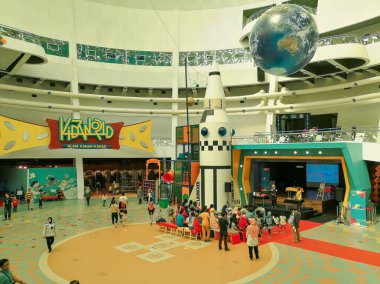 KUALA LUMPUR, MALAYSIA - 7 Nisan 2019: Pusat Sains Negara veya Ulusal Bilim Merkezi Kuala Lumpur, Malezya 'da bir bilim merkezidir..