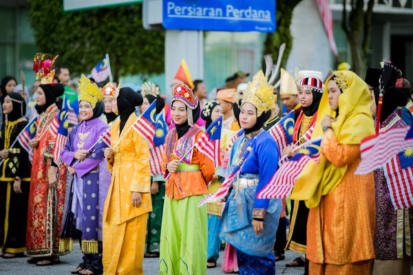プトラジャヤ2019年8月31日 第62回マレーシア独立記念日 ダタラン プトラジャヤ — ストック写真