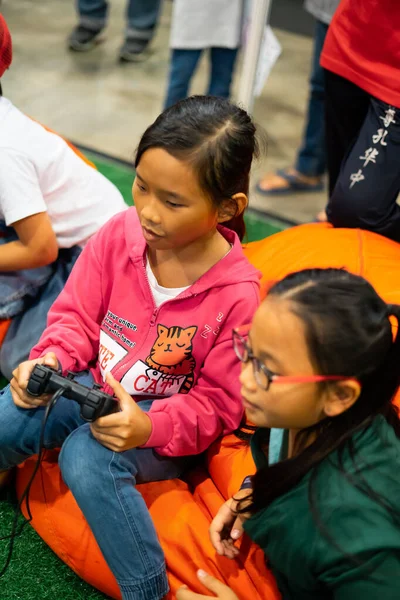 Kuala Lumpur, Malezya - 14 Eylül 2019: Malezya Uluslararası Ticaret ve Sergi Merkezi 'nde (Mitec).