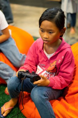 Kuala Lumpur, Malezya - 14 Eylül 2019: Malezya Uluslararası Ticaret ve Sergi Merkezi 'nde (Mitec).