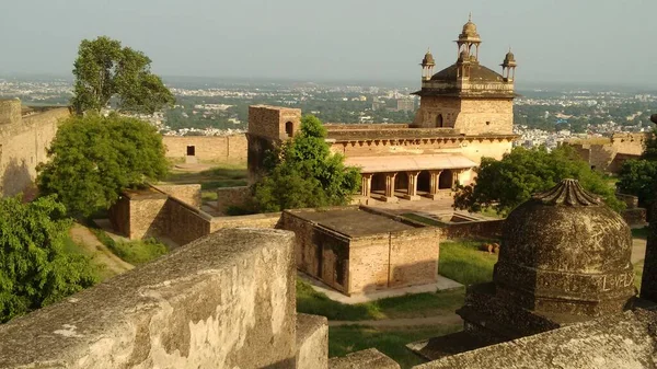 Ancient Stone Fort Dome City View — Stock Photo, Image