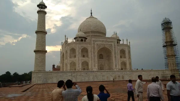 Hindistan Agra Daki Taj Mahal Güzel Manzarası — Stok fotoğraf