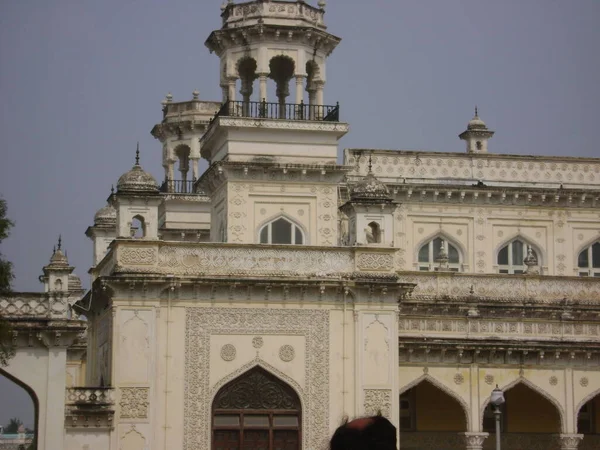 Old White Palace Building Old Architecture Domes India — Stock Photo, Image