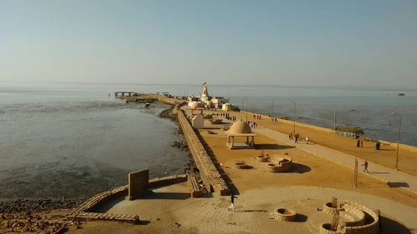 Noite Bela Vista Porto Kutch Índia Com Vista Para Água — Fotografia de Stock